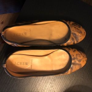 J. Crew flats- leopard print- size 6